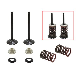 Zawory wydechowe Suzuki RMZ 450 '05-'06 (komplet 2 szt. stalowych)