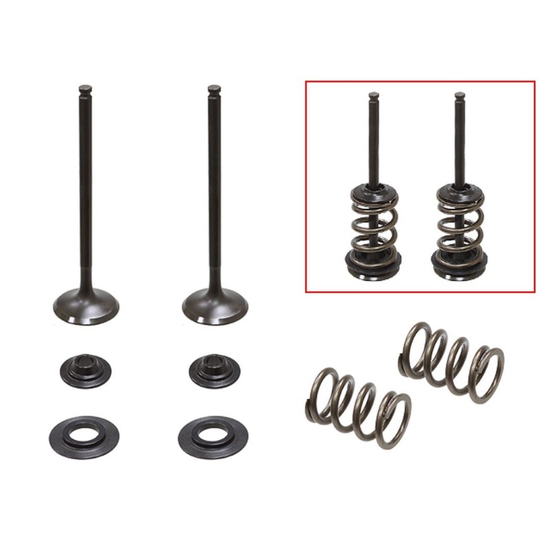 Zawory wydechowe do Husaberg FE 250 i KTM EXCF 250 - komplet 2 szt. zaworów