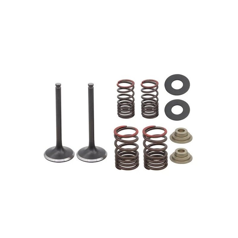 PSYCHIC 2025/05 ZAWORY WYDECHOWE (ZESTAW ZE SPRĘŻYNAMI I PODKŁADKAMI) HONDA CRF 250 F '19-'24 STALOWE