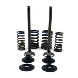 Psychic Zawory Ssące (Komplet 2 szt. Zaworów ze sprężynami i podkładkami) Honda CRF 250 F '19-'24 Stalowe