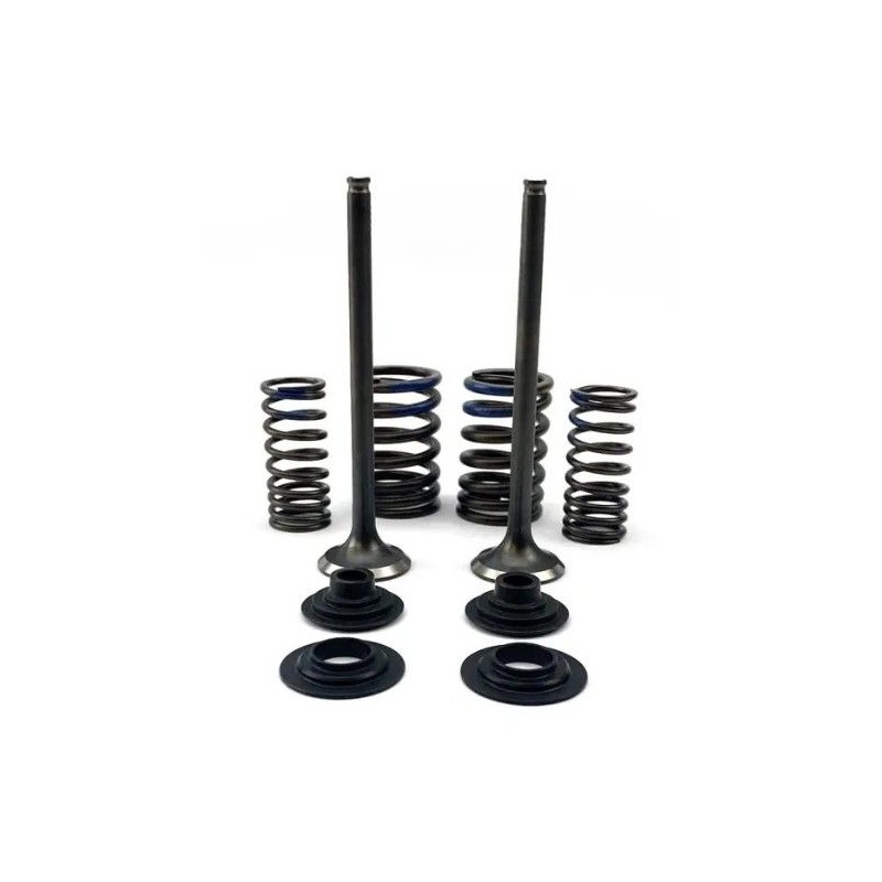 Psychic Zawory Ssące (Komplet 2 szt. Zaworów ze sprężynami i podkładkami) Honda CRF 250 F '19-'24 Stalowe