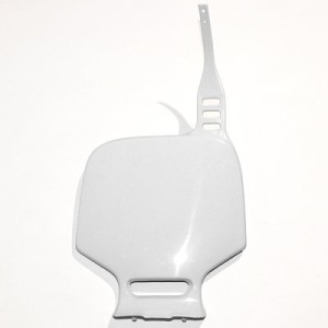 Tablica na numer startowy Yamaha YZ 80/85 biała - do modeli '93-'02 oraz '03-'14