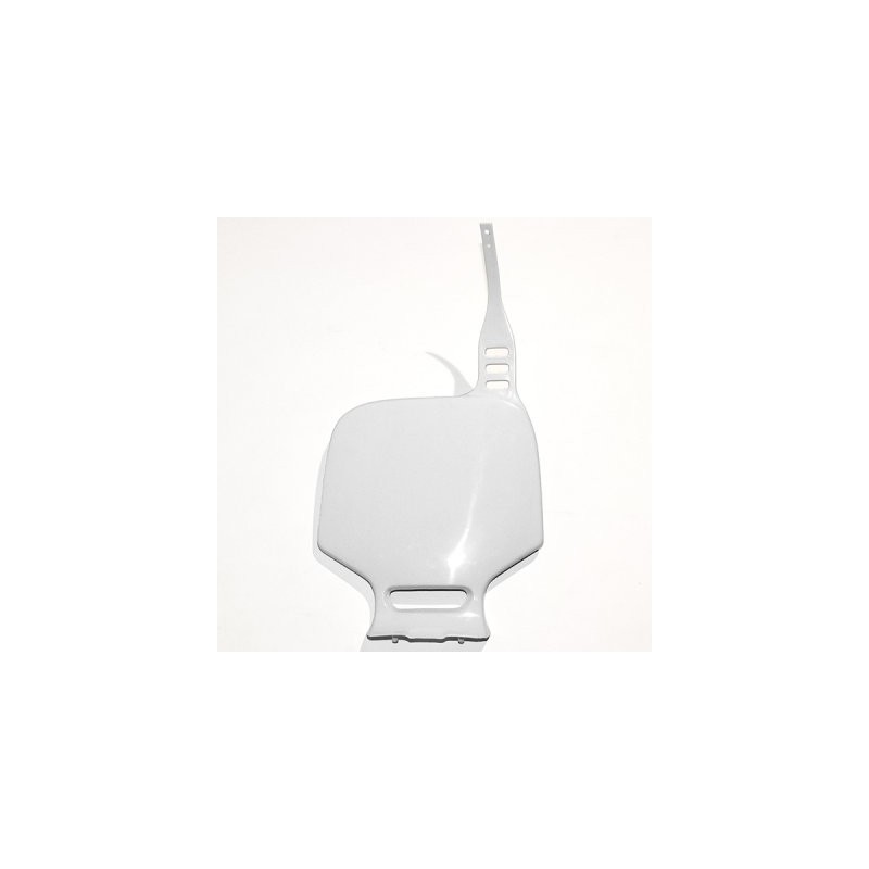 Tablica na numer startowy Yamaha YZ 80/85 biała - do modeli '93-'02 oraz '03-'14