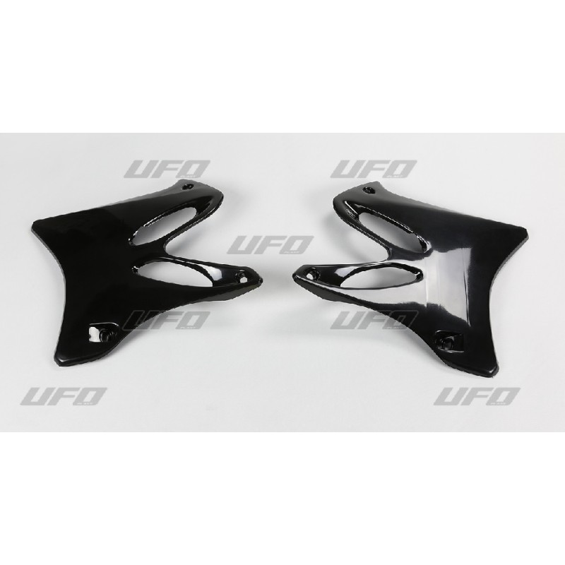 UFO OSŁONY CHŁODNICY YAMAHA YZ 125/250 '02-'13 KOLOR CZARNY - WYPRZEDAŻ