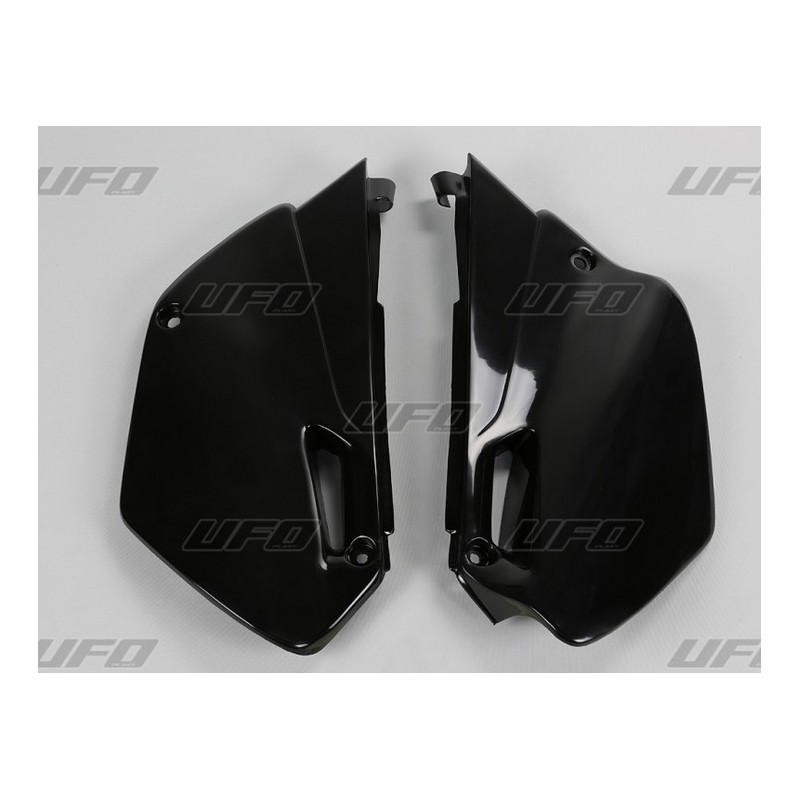 UFO BOCZKI TYLNE YAMAHA YZ 80 '02, YZ 85 '03-'14, KOLOR CZARNY - Sklep Motocyklowy