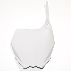 Tablica na numer startowy Yamaha YZ, YZF, WRF '06-'09 - biała