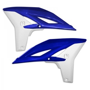 Osłona chłodnicy Yamaha YZF 250 '11-'13, WRF 450 '12-'15 - OEM (biały/niebieski)