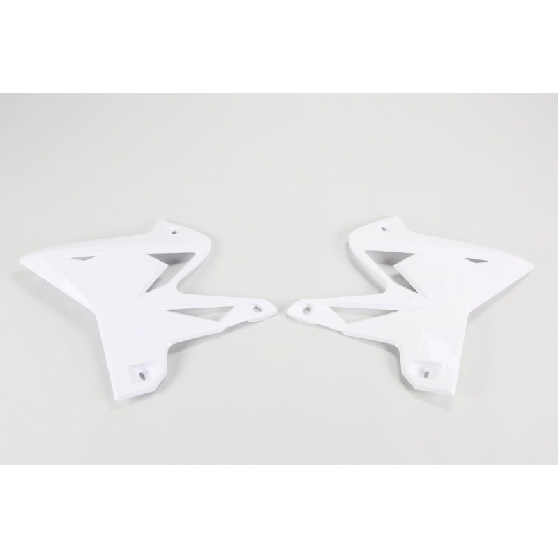 Osłona chłodnicy Yamaha YZ 125/250 '02-14 biała - UFO