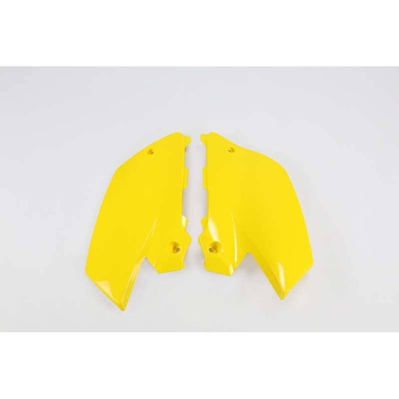 UFO BOCZKI TYLNE YAMAHA YZ 125/250 '02-14 RESTYLING KOLOR ŻÓŁTY - WYPRZEDAŻ