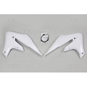 UFO OSŁONY CHŁODNICY YAMAHA YZF 250 '19-'22, WRF 250 '20-'25, YZF 450 '18-22, WRF 450 '19-'25 BIAŁE