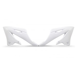 Osłona chłodnicy Yamaha YZ 125/250 '22-'24 - Biały kolor