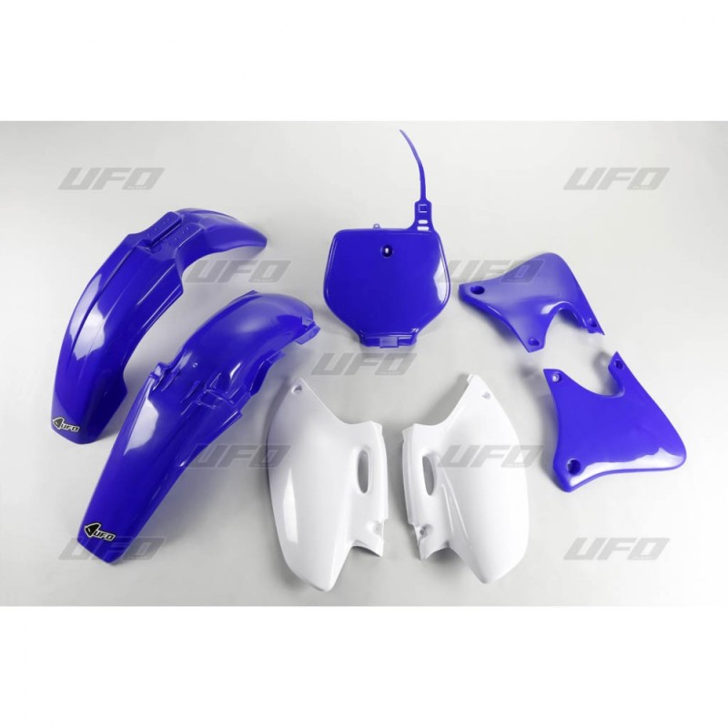 Komplet plastików Yamaha YZF 400 '98-'99 niebieski/biały OEM '99