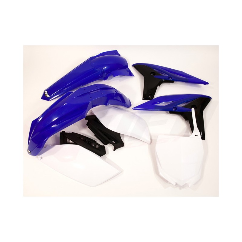 UFO KOMPLET PLASTIKÓW YAMAHA YZF 250 \'10 OEM BIAŁY/NIEBIESKI