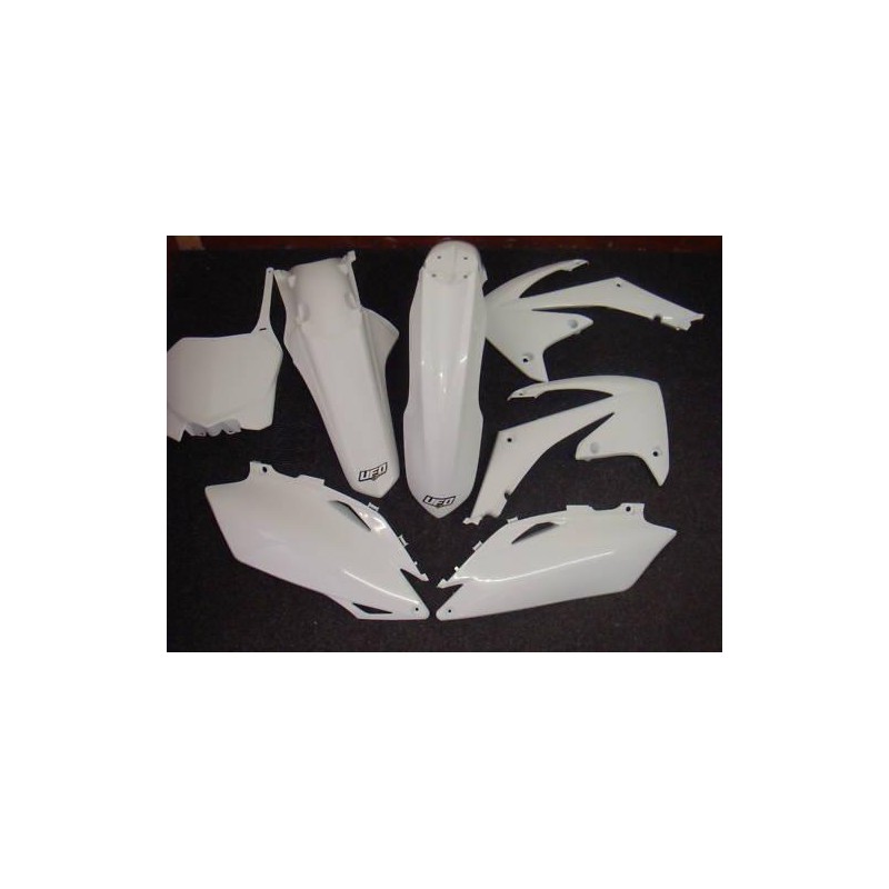 UFO KOMPLET PLASTIKÓW YAMAHA YZF 250 '11-'13 KOLOR BIAŁY - Sklep Motocyklowy