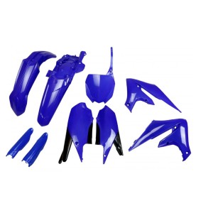 Komplet plastików UFO z osłonami teleskopów Yamaha YZF 250 '19-'23, YZF 450 '18-'22 niebieski