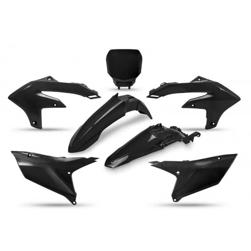 Komplet plastików Yamaha YZF 250 '24-'26, YZF 450 '23-'25 - kolor czarny