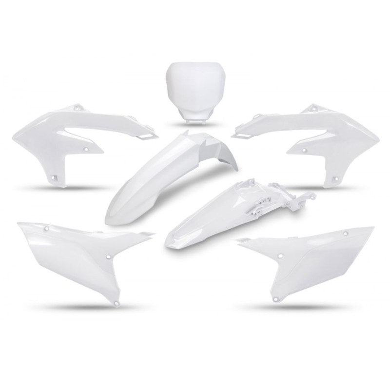UFO KOMPLET PLASTIKÓW YAMAHA YZF 250 '24-'26, YZF 450 '23-'25 KOLOR BIAŁY
