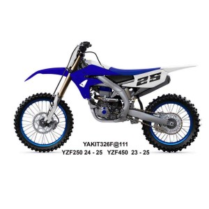 Komplet plastików UFO 2025/11 z osłonami teleskopów Yamaha YZF 250 '24-'26, YZF 450 '23-'25