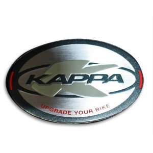 Emblemat aluminiowy KAPPA do kufrów K46, K33, K49, K40
