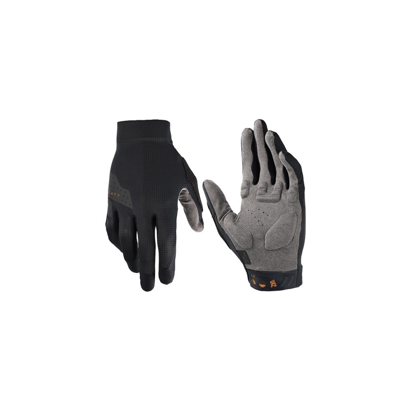 LEATT (2022) RĘKAWICE ROWEROWE MTB 1.0 BLACK KOLOR CZARNY ROZMIAR L