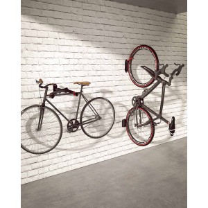 BIKETEC WIESZAK ŚCIENNY NA ROWER (WALL BIKE RACK) KOLOR CZARNY