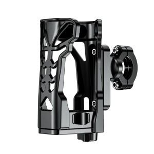 BIKETEC UCHWYT NA BIDON / BUTELKĘ / TERMOS DO MOTOCYKLA, SKUTERA I ROWERU Z DIODĄ LED - UBH2 (NIE ZAWIERA BATERII)