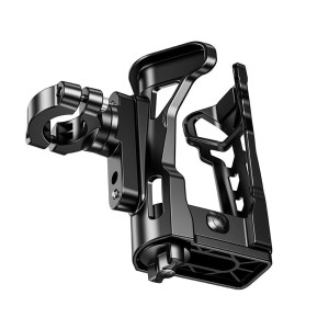 BIKETEC UCHWYT NA BIDON / BUTELKĘ / TERMOS DO MOTOCYKLA, SKUTERA I ROWERU Z DIODĄ LED - UBH2 (NIE ZAWIERA BATERII)