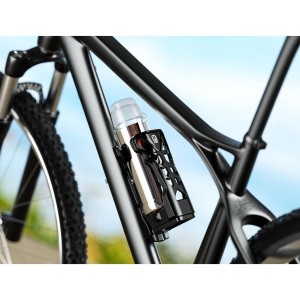 BIKETEC UCHWYT NA BIDON / BUTELKĘ / TERMOS DO MOTOCYKLA, SKUTERA I ROWERU Z DIODĄ LED - UBH2 (NIE ZAWIERA BATERII)