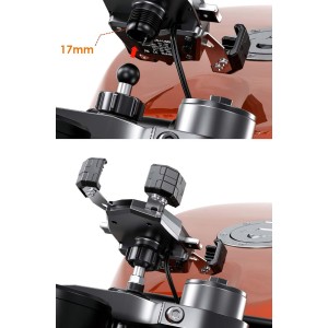 BIKETEC ADAPTER MOCOWANIA W GŁÓWCĘ RAMY TYP: FSM17