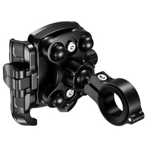 BIKETEC UCHWYT MOTOCYKLOWY ANTYWIBRACYJNY NA TELEFON QUICK LOCK MONTOWANY NA KIEROWNICĘ LUB LUSTERKO TYP: R9-CLIP-DAMPER
