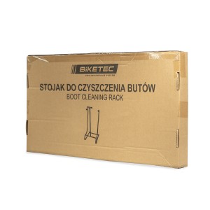 BIKETEC STOJAK Z UCHWYTEM DO MYCIA I SUSZENIA BUTÓW (OBUWIA) NA MOTOCYKL