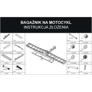 BIKETEC POJEDYNCZA PLATFORMA DO TRANSPORTU MOTOCYKLA (BAGAŻNIK SAMOCHODOWY)