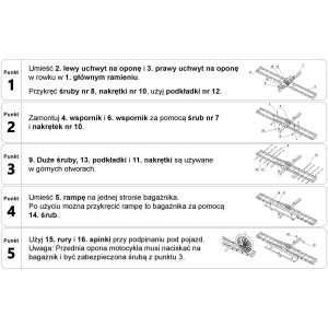 BIKETEC POJEDYNCZA PLATFORMA DO TRANSPORTU MOTOCYKLA (BAGAŻNIK SAMOCHODOWY)