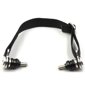 BIKETEC PAS (PASEK) TEKSTYLNY DO WYCIĄGANIA MOTOCYKLA DO MOTOCYKLI JAPOŃSKICH C2,ZESTAW ŚRUB (M8) I TULEJEK 330MM X 2,5MM X 25MM