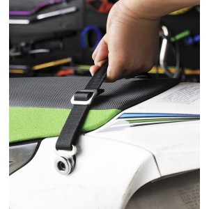 BIKETEC PAS (PASEK) TEKSTYLNY DO WYCIĄGANIA MOTOCYKLA DO MOTOCYKLI JAPOŃSKICH C2,ZESTAW ŚRUB (M8) I TULEJEK 330MM X 2,5MM X 25MM