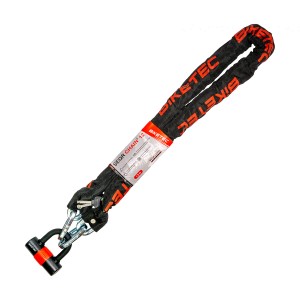 BIKETEC SEQR ŁAŃCUCH CP 1,5M/OCZKO 12MM Z KŁÓDKĄ 3KLUCZE