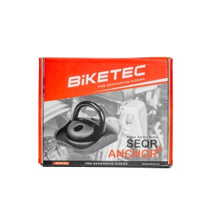 BIKETEC SEQR MOCOWANIE ZABEZPIECZAJĄCE (KOTWA) 135MM X 116MM, 3KLUCZE, JARZMO 14MM (ŚRUBY KOTWIĄCE W ZESTAWIE)