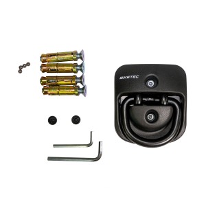 BIKETEC SEQR MOCOWANIE ZABEZPIECZAJĄCE (KOTWA) 135MM X 116MM, 3KLUCZE, JARZMO 14MM (ŚRUBY KOTWIĄCE W ZESTAWIE)