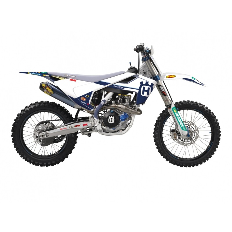 BLACKBIRD KOMPLET NAKLEJEK (OKLEIN) HUSQVARNA FC/TC \'16-\'18, TE/FE \'17-\'19 REPLICA FACTORY HUSQVARNA