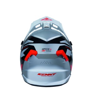 KENNY RACING KASK CROSS/ENDURO TRACK GRAPHIC SPEED BLACK RED KOLOR BIAŁY/CZARNY/CZEROWNY ROZMIAR XXL