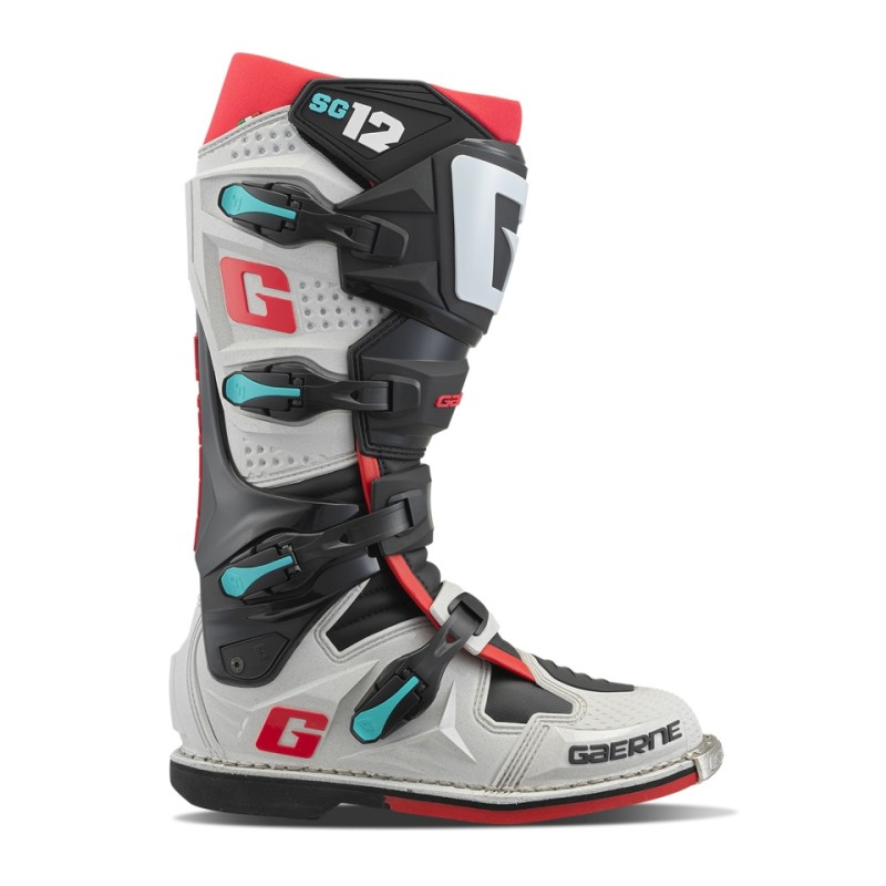 GAERNE BUTY CROSS/ENDURO MODEL SG-12 GRAVEL KOLOR SZARY/CZERWONY/NIEBIESKI/CZARNY ROZMIAR 43