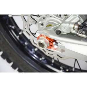 SCAR NOWY RACING NAPINACZE (NAPINACZ) TYLNEJ OŚKI (OSI) KTM 125-525 SX SX-F XC XC-F \'13-\'26, HUSQVARNA TC 125, FC 250-450 \'16