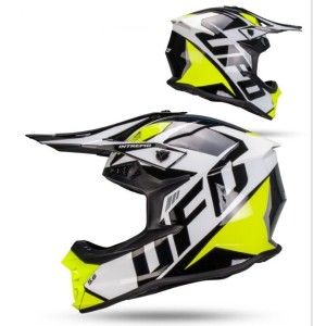 UFO 2026/01 KASK INTREPID CROSS KOLOR BIAŁY/CZARNY ROZMIAR XL ( ECE 22R06 ) - KOLEKCJA 2026