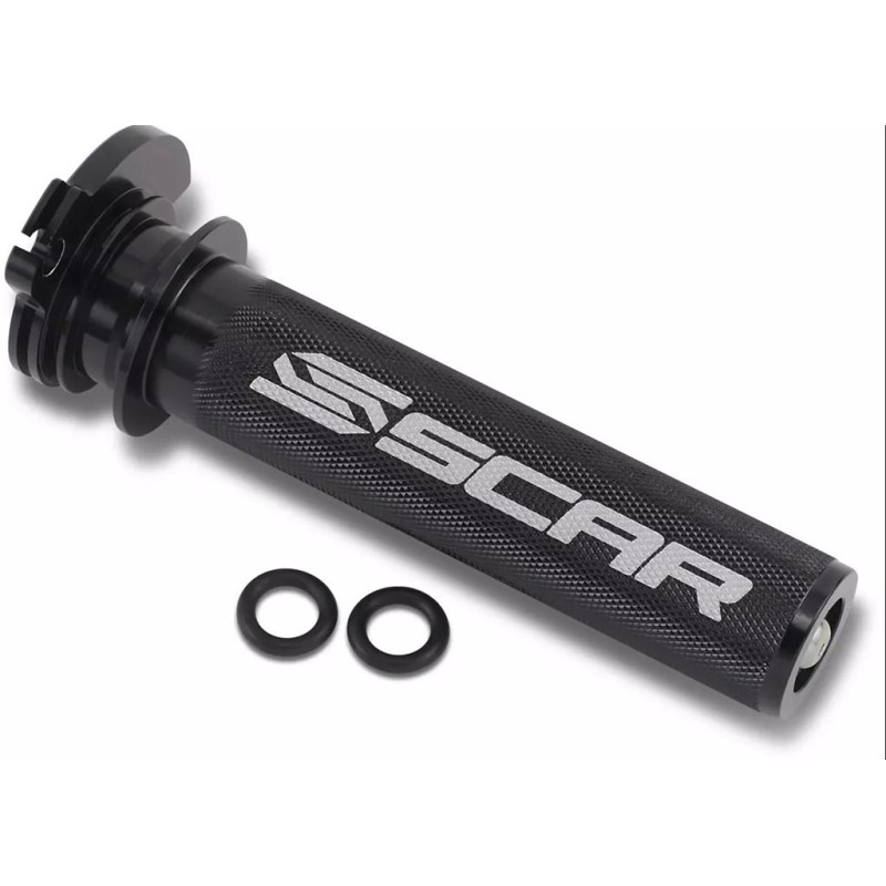 SCAR NOWY RACING ROLGAZ ALUMINIOWY Z ŁOŻYSKIEM SX 50 \'12-\'20, SX 65 \'02-\'20, HUSQVARNA TC 60/65 \'17-\'20 KOLOR CZARNY