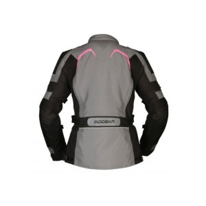 MODEKA KURTKA ELAYA LADY KOLOR CZARNY-BIAŁY-RÓŻOWY ROZMIAR 42