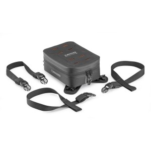 KAPPA 2026/01 TORBA NA ZBIORNIK / BAK (TANKBAG) DO MOCOWANIA PASKAMI 3L KOLOR CZARNY (22,5X16X10CM) (K\' RUGGED) - MOŻLIWOŚĆ DOP