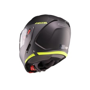 CABERG KASK SZCZĘKOWY FLIP-UP MODEL HORUS X RAY CZARNY MAT/SZARY/ŻÓŁTY FLUO ROZMIAR L