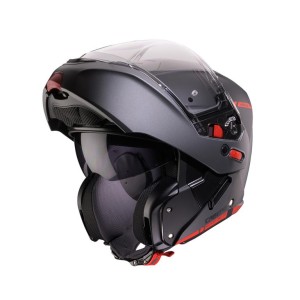 CABERG KASK SZCZĘKOWY FLIP-UP MODEL HORUS X RAY CZARNY MAT/SZARY/CZERWONY FLUO ROZMIAR L