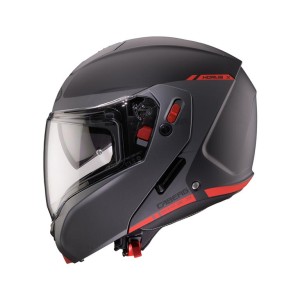 CABERG KASK SZCZĘKOWY FLIP-UP MODEL HORUS X RAY CZARNY MAT/SZARY/CZERWONY FLUO ROZMIAR XL