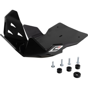 CROSSPRO NOWOŚĆ OSŁONA SILNIKA Z TWORZYWA DTC ENDURO MODEL \'EC DTC\' PASUJE DO: SUZUKI DRZ 400 \'00-, KOLOR CZARNY